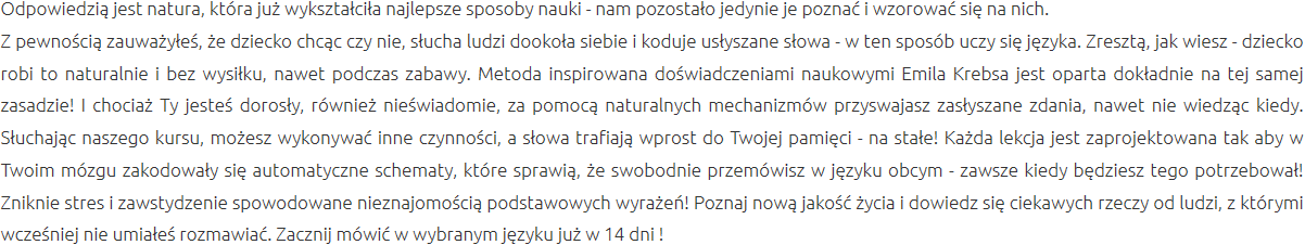 Efektywna Metoda Nauki Radlin